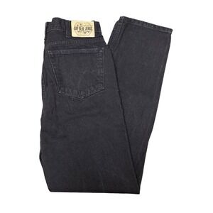 Vintage Gap Black Jeans‎ 33x34 Black Easy Fit Straight Mens No 4